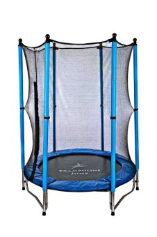 Trampolinejump แทรมโพลีน 55 นิ้ว มีตาข่าย สำหรับเด็ก - สีน้ำเงิน Trampolinejump แทรมโพลีน 55 นิ้ว มีตาข่าย สำหรับเด็ก - สีน้ำเงิน