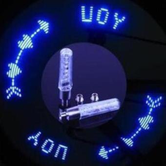 รถ Moto ขี่รถจักรยานล้อยางหมวกวาล์วจักรยานขึ้น 7 led กระพริบแสงไฟสีน้ำเงิน รถ Moto ขี่รถจักรยานล้อยางหมวกวาล์วจักรยานขึ้น 7 led กระพริบแสงไฟสีน้ำเงิน