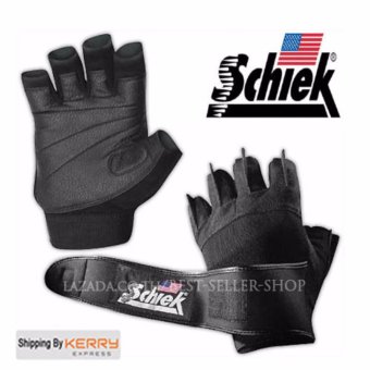 Schiek ถุงมือยกน้ำหนัก ถุงมือฟิตเนส Fitness Glove (Black Size XXL) Schiek ถุงมือยกน้ำหนัก ถุงมือฟิตเนส Fitness Glove (Black Size XXL)