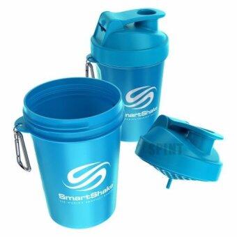 SmartShake ใส่เวย์โปรตีนทานหลังออกกำลังกาย หรือ เกลือแร่ หลังฝึกซ้อม - สีฟ้า SmartShake ใส่เวย์โปรตีนทานหลังออกกำลังกาย หรือ เกลือแร่ หลังฝึกซ้อม - สีฟ้า