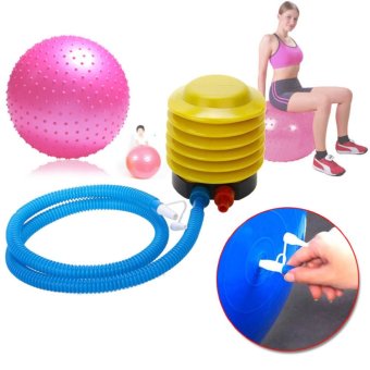Elit ที่สูบลมแบบใช้เท้าเหยียบ ที่ปั๊มลมลูกบอลโยคะ ลูกบอลชายหาด สระว่ายน้ำ Foot Air Pump 1 (สีเหลือง) Elit ที่สูบลมแบบใช้เท้าเหยียบ ที่ปั๊มลมลูกบอลโยคะ ลูกบอลชายหาด สระว่ายน้ำ Foot Air Pump 1 (สีเหลือง)