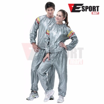 Sauna Suit Silver ชุดซาวน่า ออกกำกายรีดเหงื่อ Sauna Suit Silver ชุดซาวน่า ออกกำกายรีดเหงื่อ