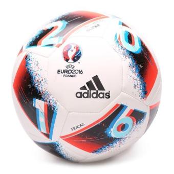 ADIDAS ลูกฟุตบอล รุ่น EURO16 GLIDER - AO4843-5 (WHITE/BRBLUE/SOLRED)(Multicolor) ADIDAS ลูกฟุตบอล รุ่น EURO16 GLIDER - AO4843-5 (WHITE/BRBLUE/SOLRED)(Multicolor)