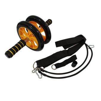 Telecorsa ลูกกลิ้ง AB-WHEEL (สีเหลือง ) Telecorsa ลูกกลิ้ง AB-WHEEL (สีเหลือง )