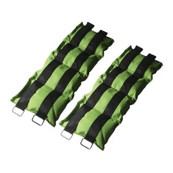 ถุงทราย ถ่วงน้ำหนัก ข้อเท้า ข้อมือ 5LB (2.5 kg) (สีเขียว) 1 คู่ / wrist weight sandbag ถุงทราย ถ่วงน้ำหนัก ข้อเท้า ข้อมือ 5LB (2.5 kg) (สีเขียว) 1 คู่ / wrist weight sandbag
