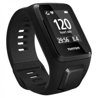TomTom Spark 3 Cardio GPS Fitness Watch นาฬิกาวัดชีพจร Multi-Sport (สีดำ) Size L TomTom Spark 3 Cardio GPS Fitness Watch นาฬิกาวัดชีพจร Multi-Sport (สีดำ) Size L