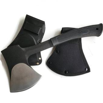 FHS Survival Axe ขวานเดินป่า อเนกประสงค์ พร้อมซองร้อยเข็มขัด 2 แบบ ผ้าและ พลาสติก ABS ขนาดใบรวมด้าม 28 cm. FHS Survival Axe ขวานเดินป่า อเนกประสงค์ พร้อมซองร้อยเข็มขัด 2 แบบ ผ้าและ พลาสติก ABS ขนาดใบรวมด้าม 28 cm.
