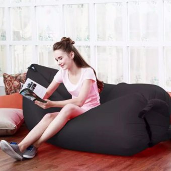 โซฟาลม (สีดำ) ที่นอนลม ใช้งานง่าย พับเก็บง่าย แบบพกพา Air Sofa มี 8 สี โซฟาลม (สีดำ) ที่นอนลม ใช้งานง่าย พับเก็บง่าย แบบพกพา Air Sofa มี 8 สี