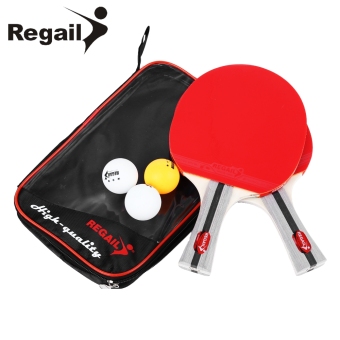 REGAIL 8020 เทเบิลเทนนิสปิงปองเทนนิสสองจับมือจับไม้กอล์ฟตีสาม (สีแดง) REGAIL 8020 เทเบิลเทนนิสปิงปองเทนนิสสองจับมือจับไม้กอล์ฟตีสาม (สีแดง)
