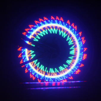 จักรยานล้อรถจักรยานการขี่จักรยานสีแสงเสียง 32 led 32...รูปแบบกันน้ำ จักรยานล้อรถจักรยานการขี่จักรยานสีแสงเสียง 32 led 32...รูปแบบกันน้ำ