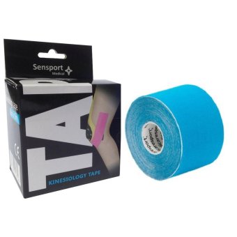 Kinesiology Sports Muscle Tape เทปล็อคกล้ามเนื้อ (Light Blue) Kinesiology Sports Muscle Tape เทปล็อคกล้ามเนื้อ (Light Blue)