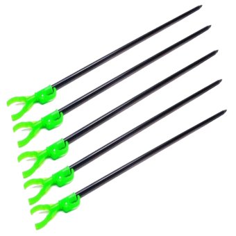 TONLEW FISHING Tonlew Release aluminum ที่วางคันเบ็ด อะลูมิเนี่ยม (สีดำ) ชุด 5 ชิ้น TONLEW FISHING Tonlew Release aluminum ที่วางคันเบ็ด อะลูมิเนี่ยม (สีดำ) ชุด 5 ชิ้น