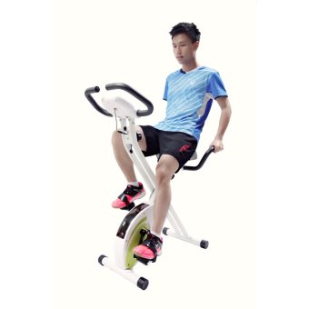 Goldex เครื่องออกกำลังกาย จักรยานออกกำลังกาย X-BIKE (สีขาว/เขียว) Goldex เครื่องออกกำลังกาย จักรยานออกกำลังกาย X-BIKE (สีขาว/เขียว)