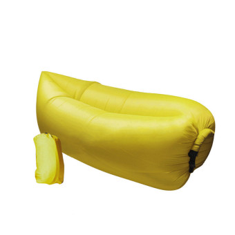 Air Lay Bed โซฟาเป่าลมพกพา รองรับทุกพื้นผิว หญ้า กรวด หิน ปูน ดิน ทราย ลอยน้ำได้ สีเหลือง 1 ชิ้น Air Lay Bed โซฟาเป่าลมพกพา รองรับทุกพื้นผิว หญ้า กรวด หิน ปูน ดิน ทราย ลอยน้ำได้ สีเหลือง 1 ชิ้น