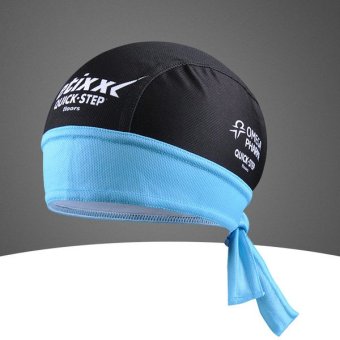 Cycling Jersey หมวกโพกศรีษะ ขี่จักรยาน Quick-Step กันเหงื่อ กันแดด ผ้าระบายกาศดี Cycling Jersey หมวกโพกศรีษะ ขี่จักรยาน Quick-Step กันเหงื่อ กันแดด ผ้าระบายกาศดี