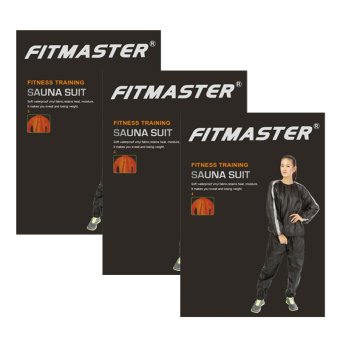 Fitmaster ชุดซาวน่า ชุด Sauna Suit รุ่น SS9020 (สีดำ) 3 กล่อง Fitmaster ชุดซาวน่า ชุด Sauna Suit รุ่น SS9020 (สีดำ) 3 กล่อง