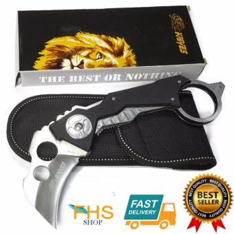 FHS SUPER KNIFE BIG KARAMBIT มีดพับคารัมบิทขนาดใหญ่ใบรวมด้ามยาว 23 cm. FHS SUPER KNIFE BIG KARAMBIT มีดพับคารัมบิทขนาดใหญ่ใบรวมด้ามยาว 23 cm.