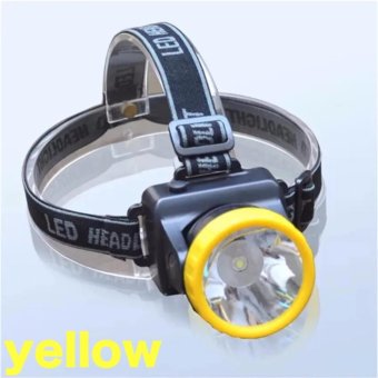 DD SHOP ไฟฉายคาดศีรษะ หลอด LED ไฟสีขาว กำลังไฟ 80 W yellow/ สีเหลือง 1 pcs DD SHOP ไฟฉายคาดศีรษะ หลอด LED ไฟสีขาว กำลังไฟ 80 W yellow/ สีเหลือง 1 pcs
