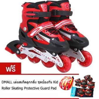 HS รองเท้าสเก็ต โรลเลอร์เบลด Roller Blade Skate รุ่น S=27-32 M=33-37 L= 38-41 Free skating Protective suit SIZE S HS รองเท้าสเก็ต โรลเลอร์เบลด Roller Blade Skate รุ่น S=27-32 M=33-37 L= 38-41 Free skating Protective suit SIZE S