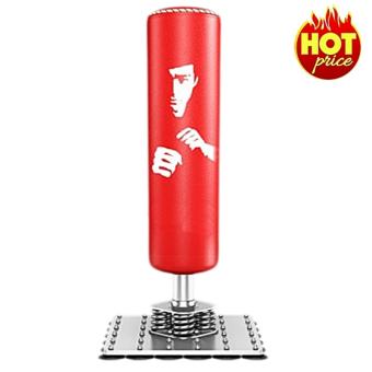 Fitnessbarbar กระสอบทราย แบบฐานสุญญากาศ(ไม่ต้องใส่น้ำที่ฐาน) ลายบรูซลี 1.8 เมตร กระสอบทรายตั้งพื้น ระบบ 5 สปริง (สีแดง) Fitnessbarbar กระสอบทราย แบบฐานสุญญากาศ(ไม่ต้องใส่น้ำที่ฐาน) ลายบรูซลี 1.8 เมตร กระสอบทรายตั้งพื้น ระบบ 5 สปริง (สีแดง)
