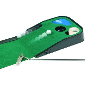 Elit Deluxe putting mat พรมซ้อมพัตต์ มีสิ่งกีดขวาง พร้อมระบบคืนลูกอัตโนมัติ Elit Deluxe putting mat พรมซ้อมพัตต์ มีสิ่งกีดขวาง พร้อมระบบคืนลูกอัตโนมัติ