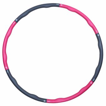 ฮูล่าฮูป Weighthoop โฟมแบบถอดประกอบได้ ขนาด 1.8 kg (สีชมพู/เทา) ฮูล่าฮูป Weighthoop โฟมแบบถอดประกอบได้ ขนาด 1.8 kg (สีชมพู/เทา)