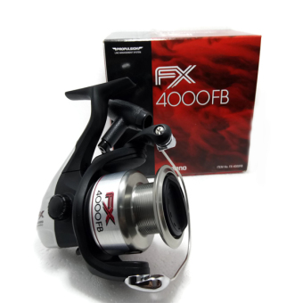Shimano FX4000 FB รอกตกปลาชิมาโน่ 4000FB สปูนโลหะ บอดี้การ์ไฟร์ สำหรับตกปลาหน้าดิน และ ตีเหยื่อปลอมขนาดกลาง Shimano FX4000 FB รอกตกปลาชิมาโน่ 4000FB สปูนโลหะ บอดี้การ์ไฟร์ สำหรับตกปลาหน้าดิน และ ตีเหยื่อปลอมขนาดกลาง