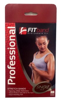 FITband ยางยืดออกกำลังกาย 1 ระดับ - กล่องแดง FITband ยางยืดออกกำลังกาย 1 ระดับ - กล่องแดง