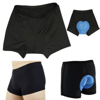 Thaibike กางเกง Boxer ปั่นจักรยาน สำหรับผู้ชายและผู้หญิง Size L - สีดำ Thaibike กางเกง Boxer ปั่นจักรยาน สำหรับผู้ชายและผู้หญิง Size L - สีดำ