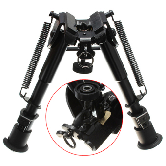 Audew สลักสปริงปรับได้ 6นิ้ว-9นิ้ว Bipod Picatinny ทรงมาตรฐานราว 20มมด่าเอง - intl Audew สลักสปริงปรับได้ 6นิ้ว-9นิ้ว Bipod Picatinny ทรงมาตรฐานราว 20มมด่าเอง - intl