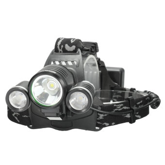 Elfeland 10000ลูเมน 3 x xM-L2 LED T6 18650 ไฟหน้าไฟหน้าโคมไฟฉาย Elfeland 10000ลูเมน 3 x xM-L2 LED T6 18650 ไฟหน้าไฟหน้าโคมไฟฉาย
