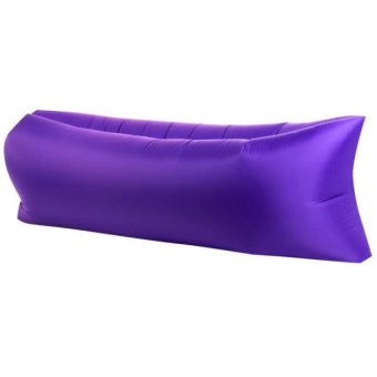Air Lay Bed โซฟาเป่าลมพกพา รองรับทุกพื้นผิว หญ้า กรวด หิน ปูน ดิน ทราย ลอยน้ำได้ สีม่วง1 ชิ้น Air Lay Bed โซฟาเป่าลมพกพา รองรับทุกพื้นผิว หญ้า กรวด หิน ปูน ดิน ทราย ลอยน้ำได้ สีม่วง1 ชิ้น