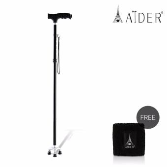 Aider ไม้เท้าช่วยพยุงเดิน แถมฟรี!! ผ้ารัดข้อมือเพื่อสุขภาพ Aider ไม้เท้าช่วยพยุงเดิน แถมฟรี!! ผ้ารัดข้อมือเพื่อสุขภาพ