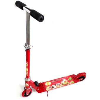 Scooter สกู๊ตเตอร์ 2 ล้อ ขนาด 4 นิ้ว (สีแดง) Scooter สกู๊ตเตอร์ 2 ล้อ ขนาด 4 นิ้ว (สีแดง)