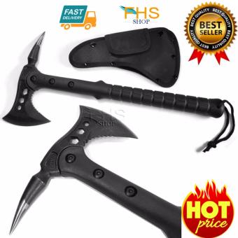 axe survival FBI 39 cm. ขวานเดินป่าแบบ 2 หัว สไตล์ผจญภัย/ปีนผา axe survival FBI 39 cm. ขวานเดินป่าแบบ 2 หัว สไตล์ผจญภัย/ปีนผา