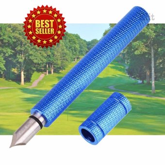 Elit อุปกรณ์เซาะร่องหน้าเหล็กไม้กอล์ฟ V Groove Sharpening Tool - Blue Elit อุปกรณ์เซาะร่องหน้าเหล็กไม้กอล์ฟ V Groove Sharpening Tool - Blue