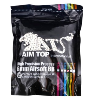 Aimtop 0.28g ลูกกระสุนบีบีกัน Ball Bullet Airsoft Gun Aimtop 0.28g ลูกกระสุนบีบีกัน Ball Bullet Airsoft Gun