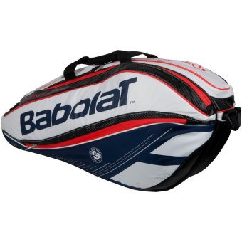 Babolat กระเป๋าใส่อุปกร์ณเทนนิส PURE FRENCH OPEN RACKET HOLDER X 6 (สีแดง/สีขาว/สีน้ำเงิน) Babolat กระเป๋าใส่อุปกร์ณเทนนิส PURE FRENCH OPEN RACKET HOLDER X 6 (สีแดง/สีขาว/สีน้ำเงิน)