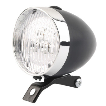 รถจักรยานจักรยานดีเรโทร 3 แสงไฟฉาย led โคมไฟหน้ารุ่นใหม่สีดำ รถจักรยานจักรยานดีเรโทร 3 แสงไฟฉาย led โคมไฟหน้ารุ่นใหม่สีดำ