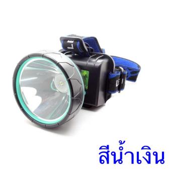 DIDO ไฟฉายคาดศีรษะ หลอด LED กำลังไฟ 80 W ใส่ถ่านได้ สีน้ำเงิน/blue 1pcs DIDO ไฟฉายคาดศีรษะ หลอด LED กำลังไฟ 80 W ใส่ถ่านได้ สีน้ำเงิน/blue 1pcs
