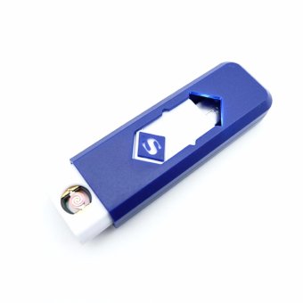 ไฟแช็ค ที่จุดบุหรี่ไฟฟ้าUSB (สีน้ำเงิน) ไฟแช็ค ที่จุดบุหรี่ไฟฟ้าUSB (สีน้ำเงิน)