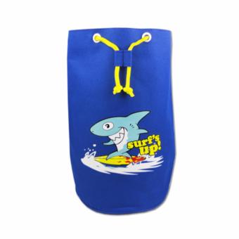 ซื้อ/ขาย Intrend4kids กระเป๋าว่ายน้ำเด็ก ลาย ฉลาม แบบกันน้ำ สีน้ำเงิน