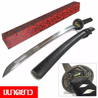 ราคา KATANA JAPAN ดาบซามูไร อิมากาว่า เปิดคม (พร้อมแท่นวาง + กล่องเก็บดาบอย่างดี)ขนาดยาว