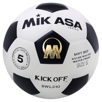 ประเทศไทย MIKASA ฟุตบอลหนังอัดPU รุ่นSWL310-เบอร์5 (สีขาว/ดำ)