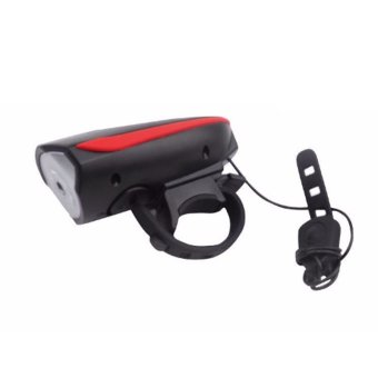 2561 Morning ไฟหน้าจักรยานสว่างมาก พร้อมแตรไฟฟ้า 250LM CREE XPG HJ-7588