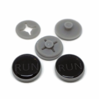 ซื้อ/ขาย RaceNap ตัวติดเบอร์วิ่ง (Bib Race Number Holder) ลาย RUN สีดำ