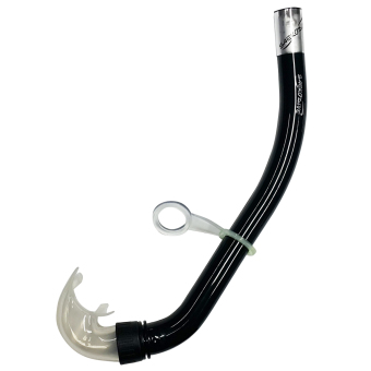 2561 Saekodive Snorkel w. Silicone Mouthpiece Black