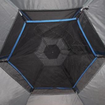 SPORTLAND เต็นท์ โดม 4 คน Tent 1D3W210TPU Desert Star (Gray) แถมฟรี ตะเกียงไฟฉาย HL5098