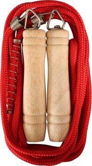 2561 SPORTLAND ZH1009 เชือกกระโดด สำหรับผู้ใหญ่ Jump Rope With Spring SPL CCL8mm.L305cm.L - Red