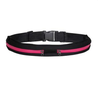 ซื้อ/ขาย Sports Fanny Pack Belly Waist Bumbag Fitness Running Jogging Cycling Belt Pouch Rose